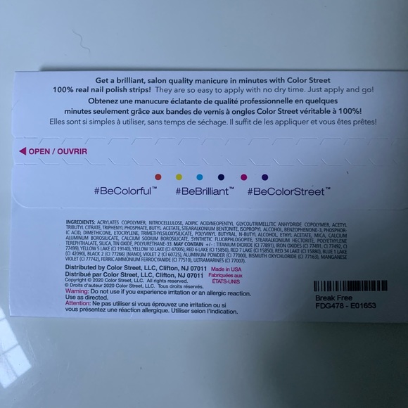 Color Street Conference Exclusive Break Free - Picture 6 of 7